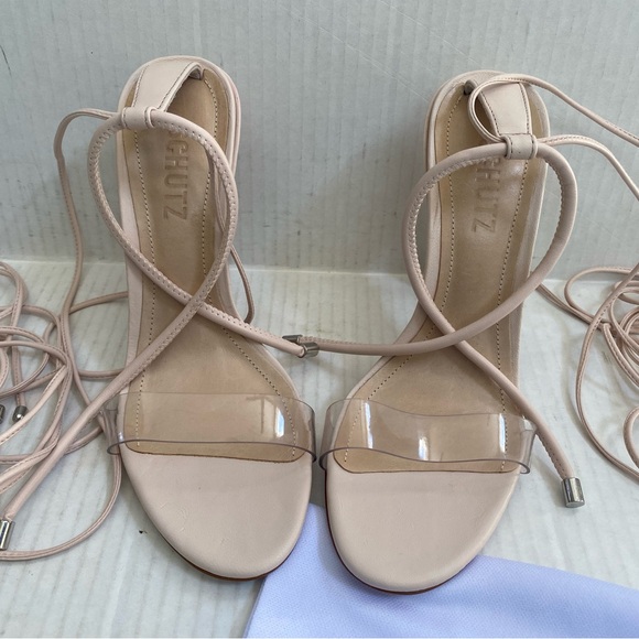 Jessie Vinyl & Nappa Leather Sandal NWT Size 6.5 Revolve - Picture 5 of 10